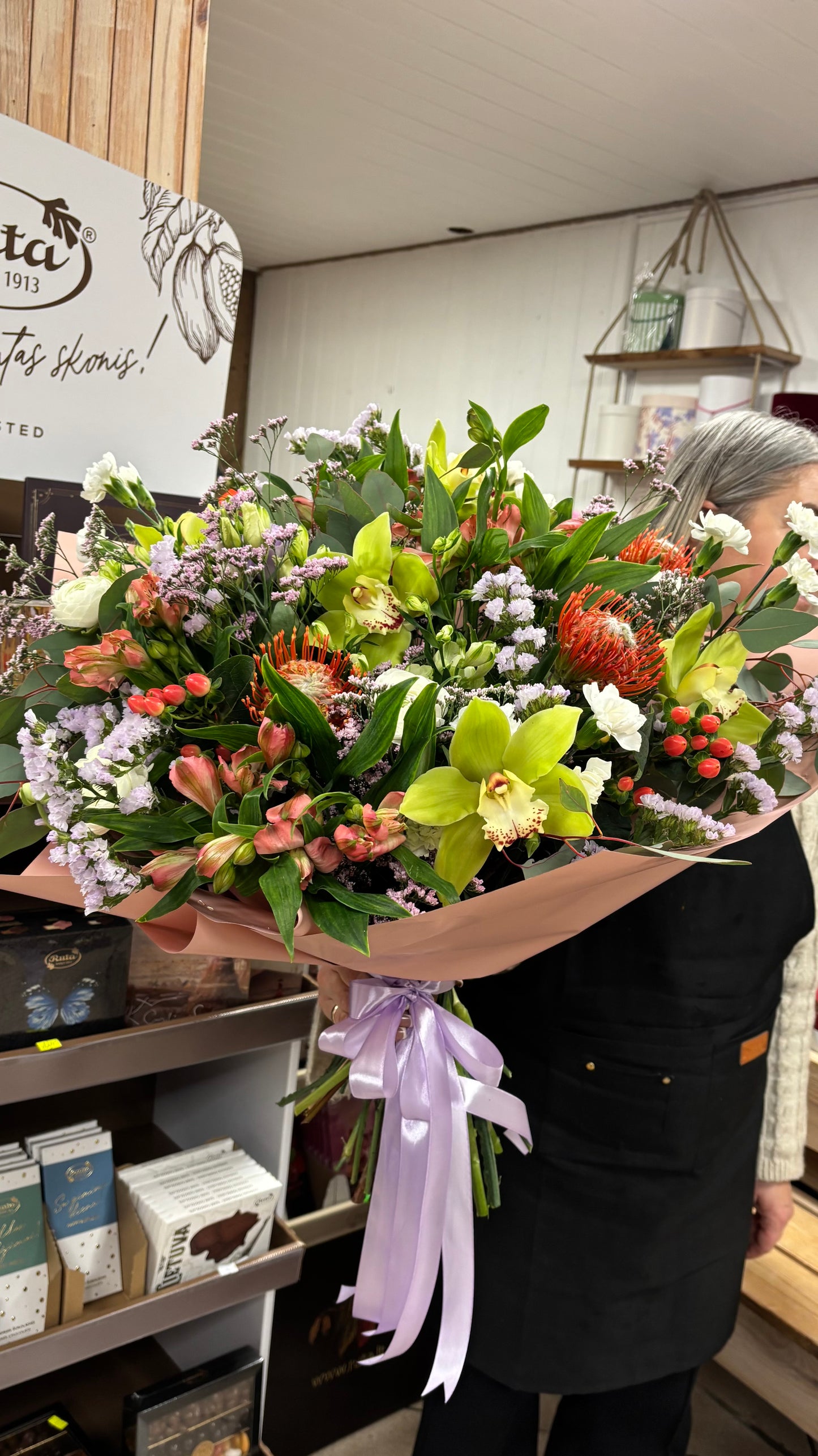 Puokštė pastelinė svajonė