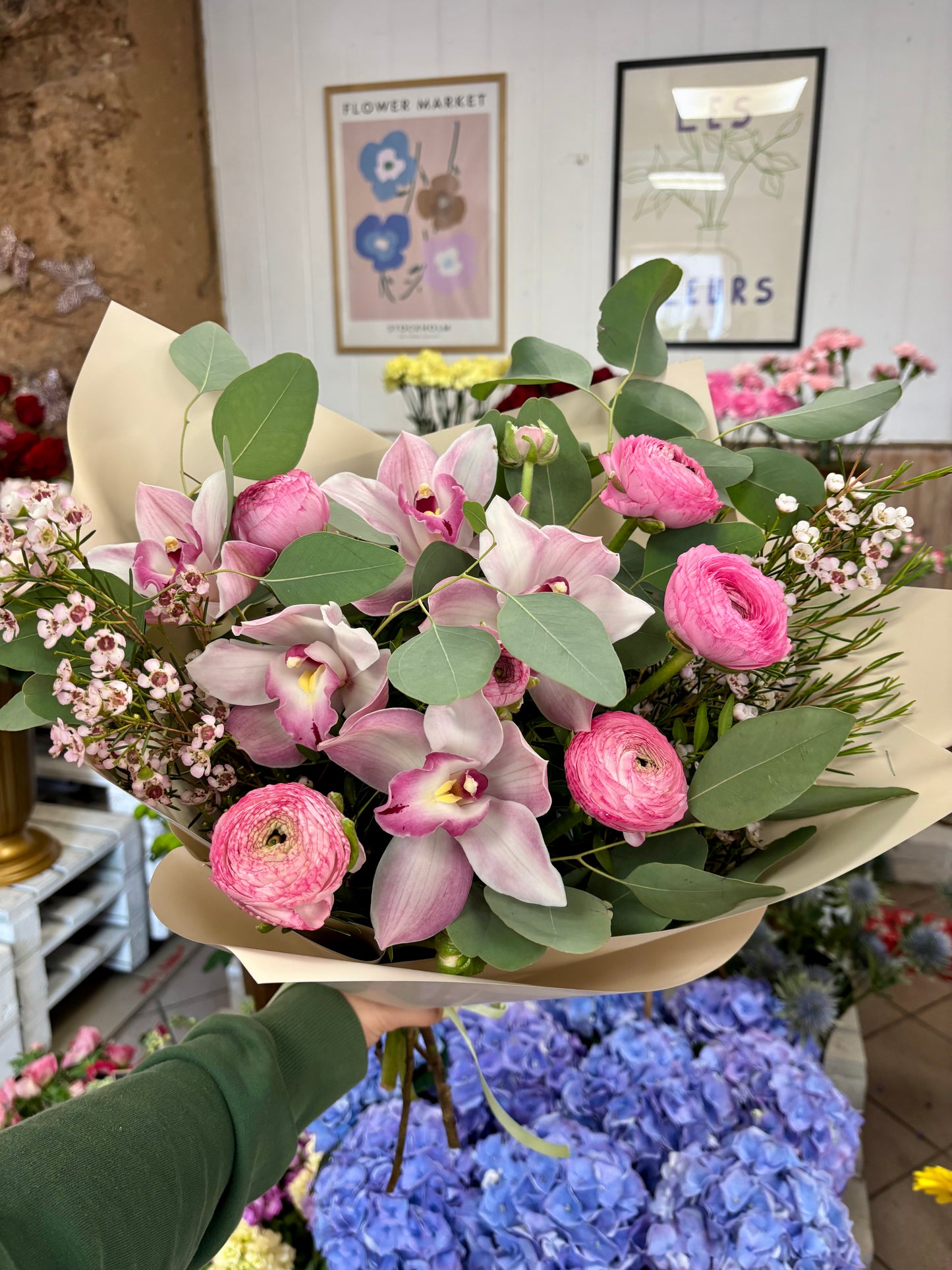 Puokštė pavasario prisilietimas