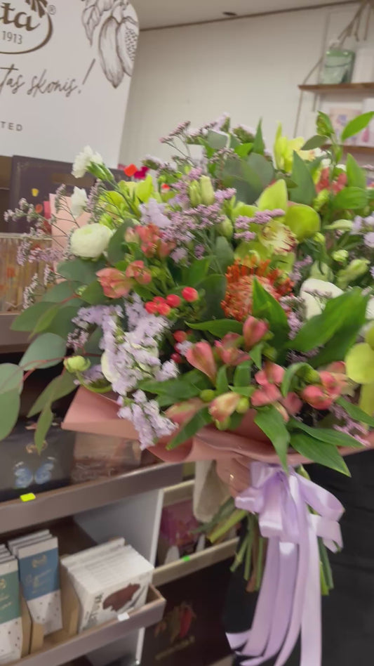 Puokštė pastelinė svajonė